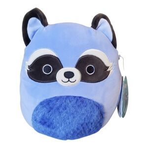Squishmallows Cozy Animal Squad 8" Duranga the Raccoon Plush Doll Toy